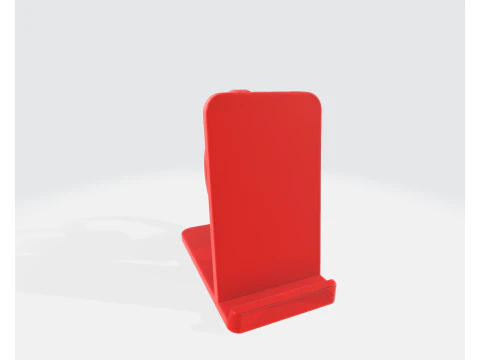 Cupid Heart Phone Holder Dia dos Namorados Suporte de mesa rom&acirc;ntico 3D impresso Love Angel Phone Stand Modelo de Impressão 3D
