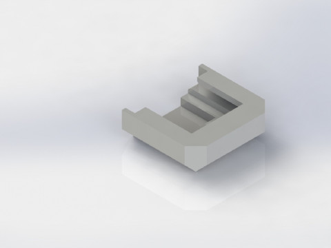 Base for DeWalt Batteries 3D 模型