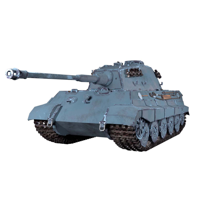 Tiger 2 3D 模型 .c4d .max .obj .3ds .fbx .stl .blend 