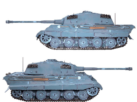 Tiger 2 3D 模型