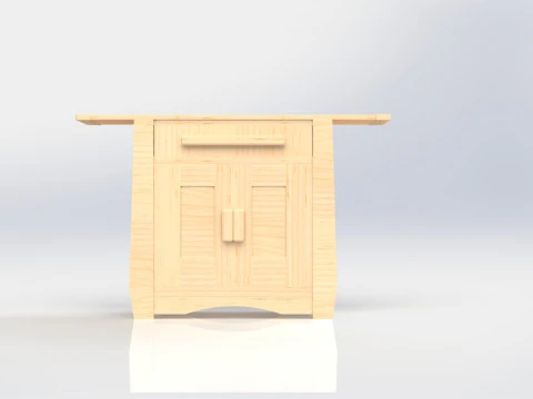 Шведский стол &laquo;Искусство и ремесла&raquo; 3D Модель