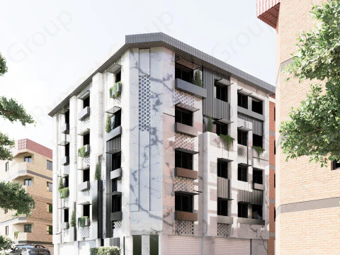 Office Building Exterior 3D Model