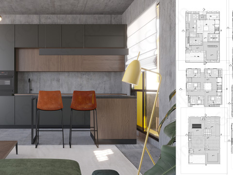 Ultimate Green Building Complex Comprehensive for Sustainable Architecture Model 3D