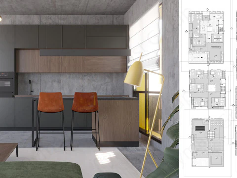 Ultimate Green Building Complex Comprehensive for Sustainable Architecture 3D Model