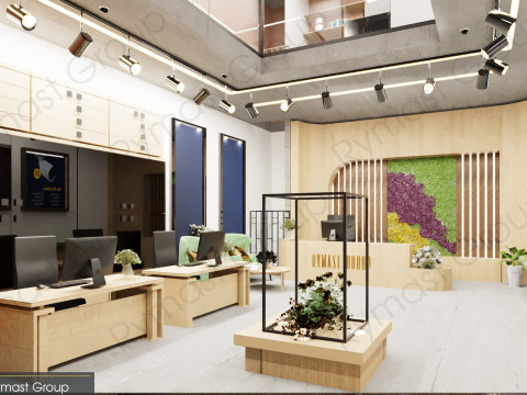 Shop Design Collection-Exterior and Interior Model 3D