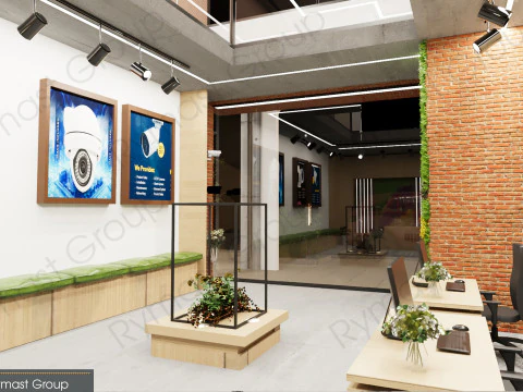 Shop Design Collection-Exterior and Interior 3D Model