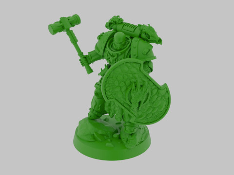 Salamanders bladeguard 3D Model