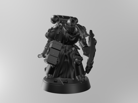 Black templars 3Dモデル