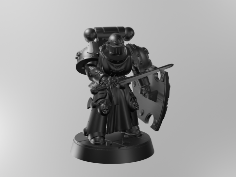 Black templars 3Dモデル