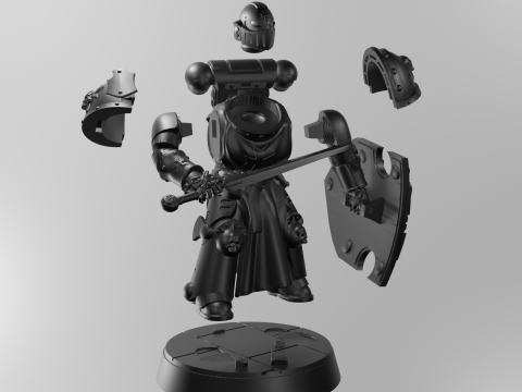Black templars 3Dモデル