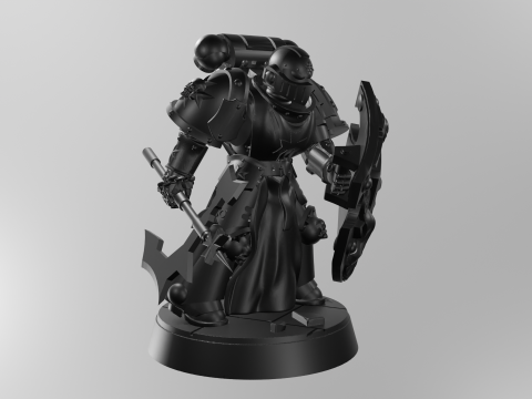 Black templars 3Dモデル