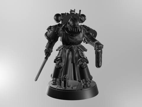 Black templars 3Dモデル