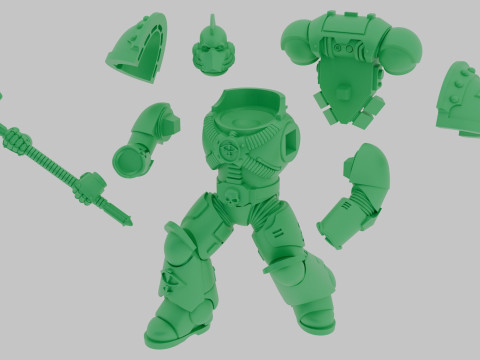 Hammer 3D 模型
