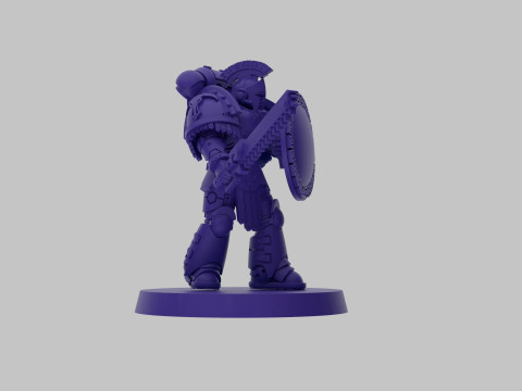 Minoan swordsmen SUPPORTS 3D 模型