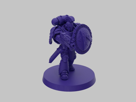 Minoan swordsmen SUPPORTS 3D 模型