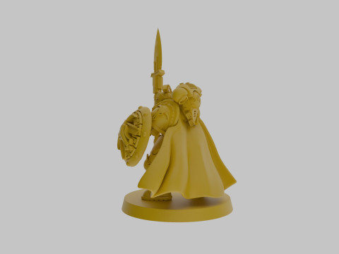 Minoan spearmen SUPPORTS 3Dモデル