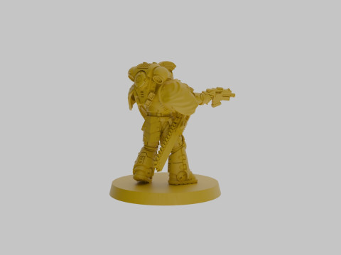 Minoan spearmen SUPPORTS 3Dモデル
