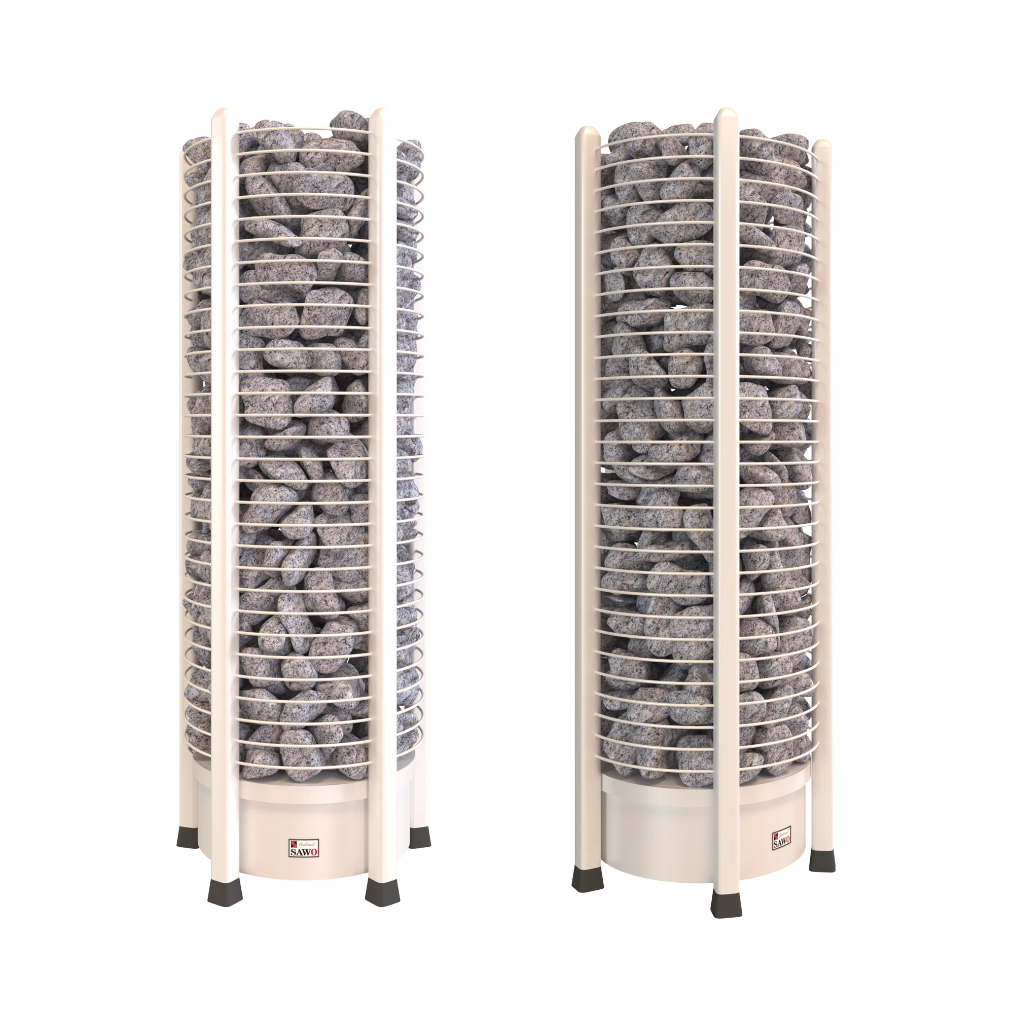 Sawo Furnace for Sauna 3D Model .c4d .max .obj .3ds .fbx .stl .blend 
