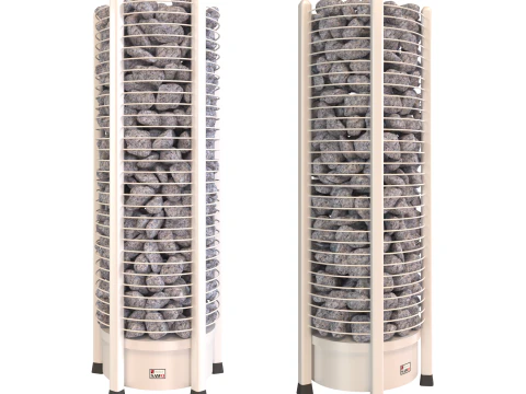 Four Sawo pour sauna Modèle 3D