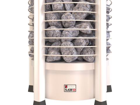 Sawo Furnace for Sauna 3D Model