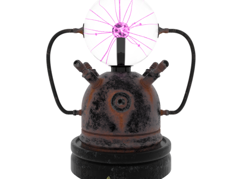 Tesla Lamp 3D Model