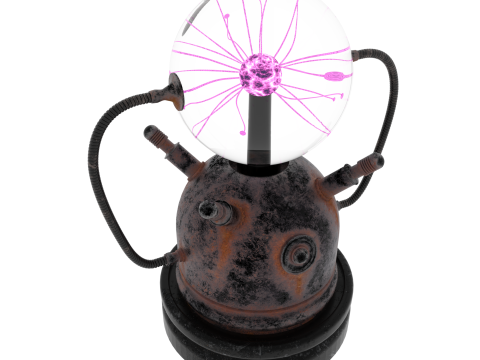 Tesla Lamp 3D 模型