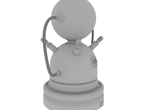 Tesla Lamp 3D 模型