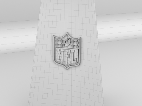 NFL Super Bowl Trophy Vince Lombardi 3D Modell