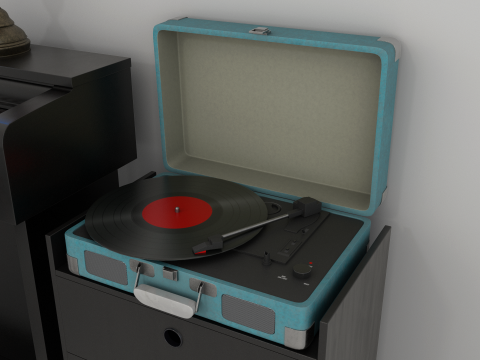 Rigged Piano Scene Modello 3D