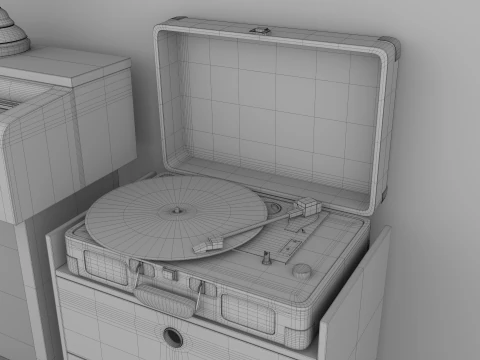 Cena de piano manipulado Modelo 3D