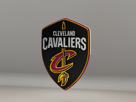 NBA Cleveland Cavaliers Logosu 3D Model