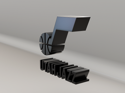 NBA Utah Jazz Logo 3D-Modell