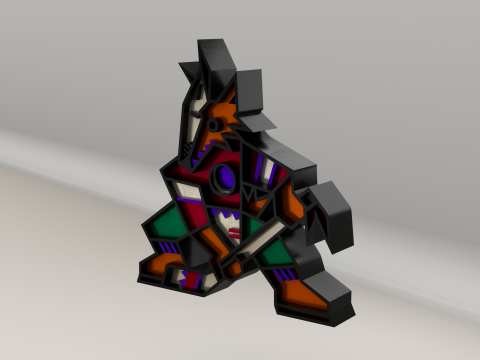 NHL Arizona Coyotes Logo Modello 3D