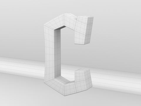 MLB Cleveland Guardians V1 Team Logo 3D Model