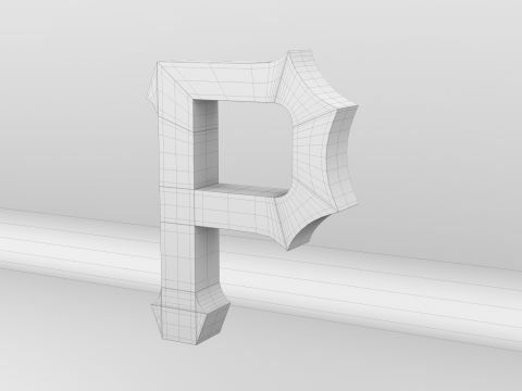 MLB Pittsburgh Pirates Team Logo 3D Model
