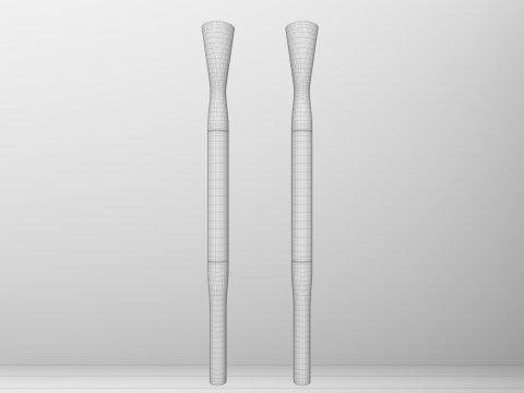 XXV Winter Games Olympic and Paralympic Torch Milano Cortina 3D Model