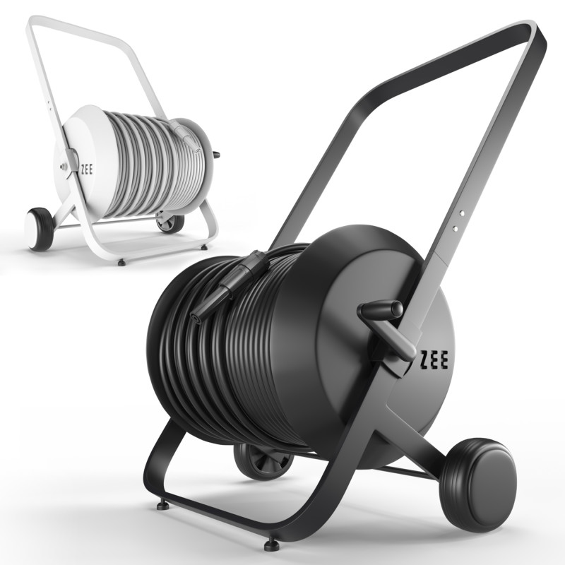Hose trolley Tasman Black White by ZEE Modelo 3D .c4d .max .obj .3ds .fbx .stl .blend 
