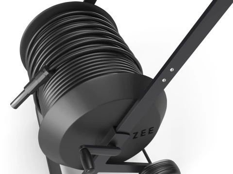 Carrinho de mangueira Tasman Preto Branco by ZEE Modelo 3D