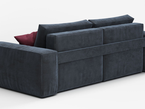 Toscana sofa 3D-Modell