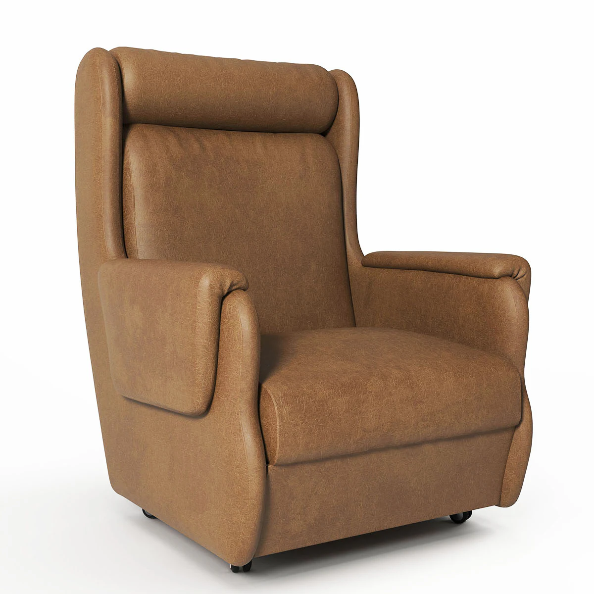 Lounge Chair 3D Model .c4d .max .obj .3ds .fbx .stl .blend 