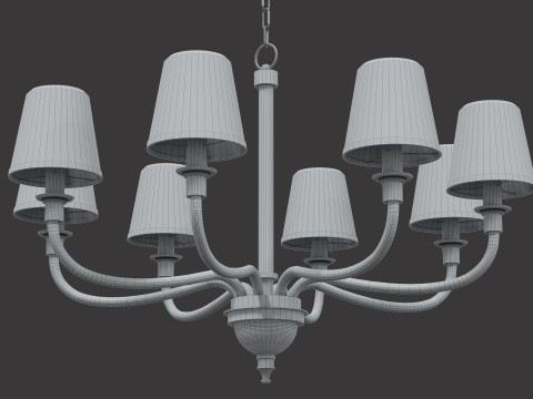 Ceiling chandelier 3D Model