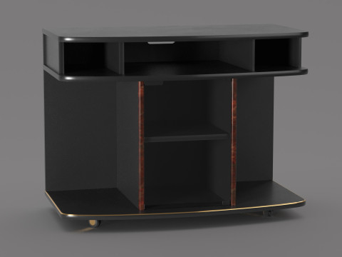 TV stand Model 3D
