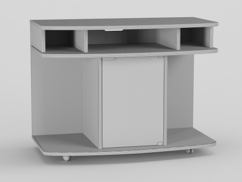 TV stand Model 3D