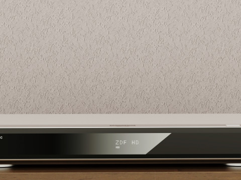 Panasonic DMR-UBC90 Ultra HD Blu-ray Player 3D-Modell