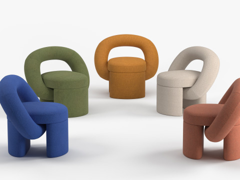 PLAY chair Modelo 3D