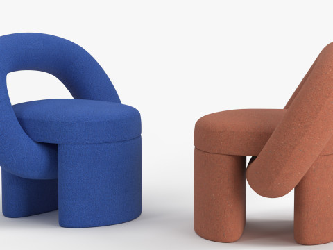 PLAY chair 3D-Modell