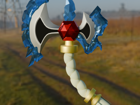 Ice axe 3D Модель