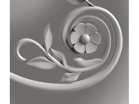 Decor for a CNC milling machine 3D print model 3D Print Model