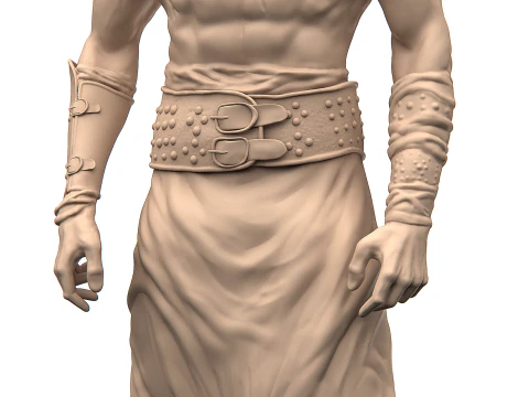 Cossack model for a CNC machine 3D Print Model