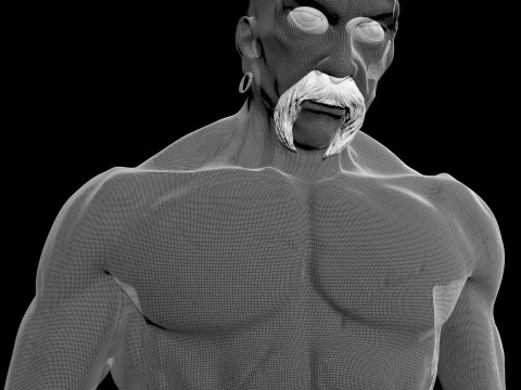 Cossack model for a CNC machine 3D Print Model